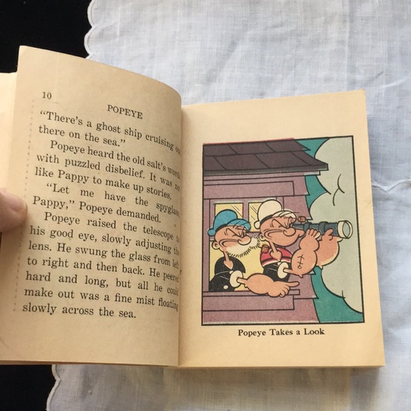 Popeyes Ghost Ship To Treasure Island ( A Big Little Book) - Picture 9 of 10